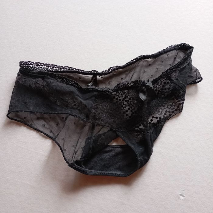 Culotte noire à pois - photo numéro 3