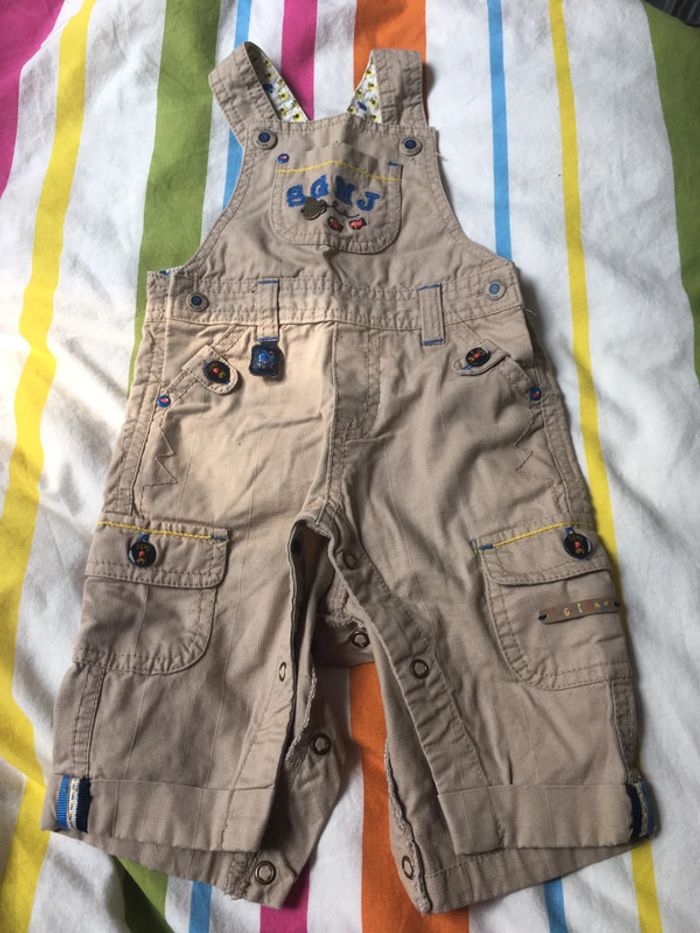 Salopette sergent major 3 mois