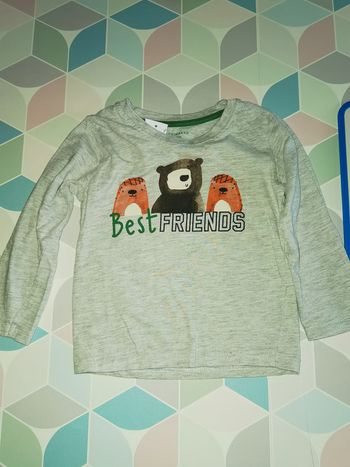 D1402 - tee-shirt garçon 24/36 mois