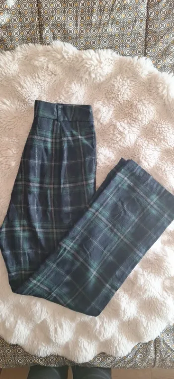 Pantalon à carreaux t34 #F34XS-069
