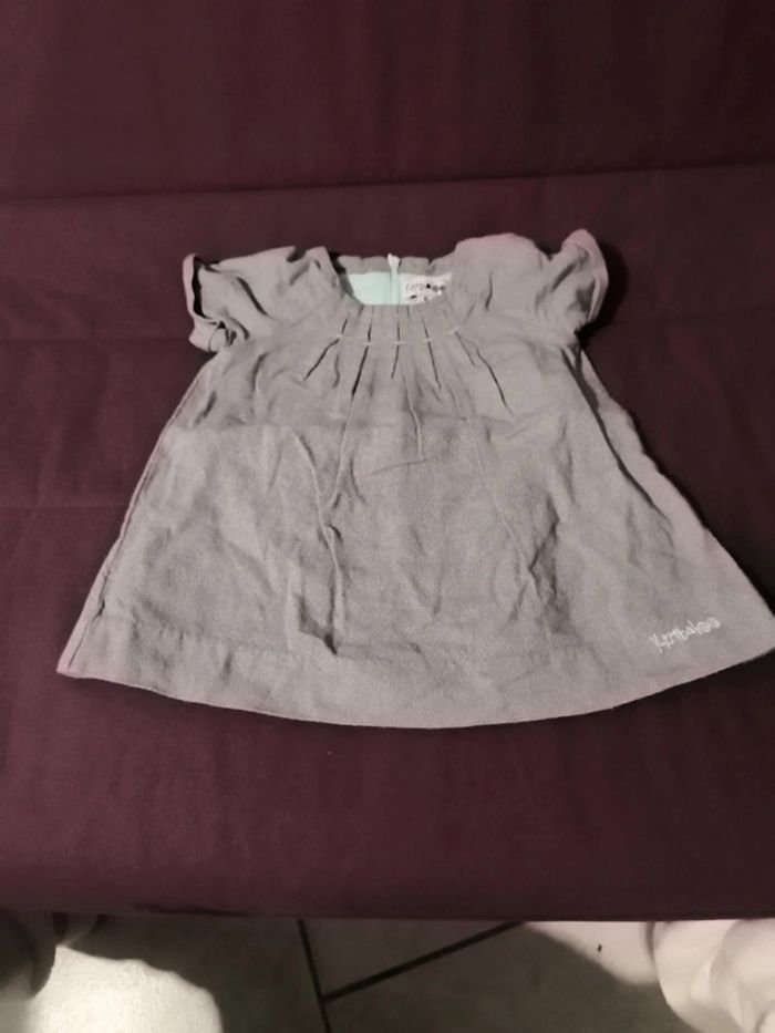 Robe manches courtes 6 mois