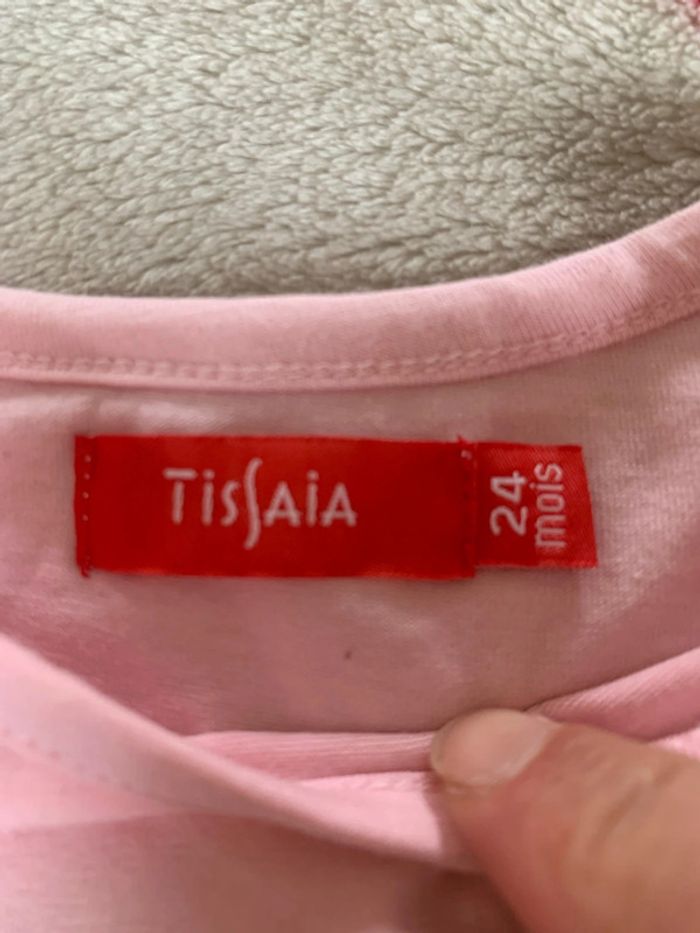T-shirt Tissaia Rose 2A - photo numéro 4