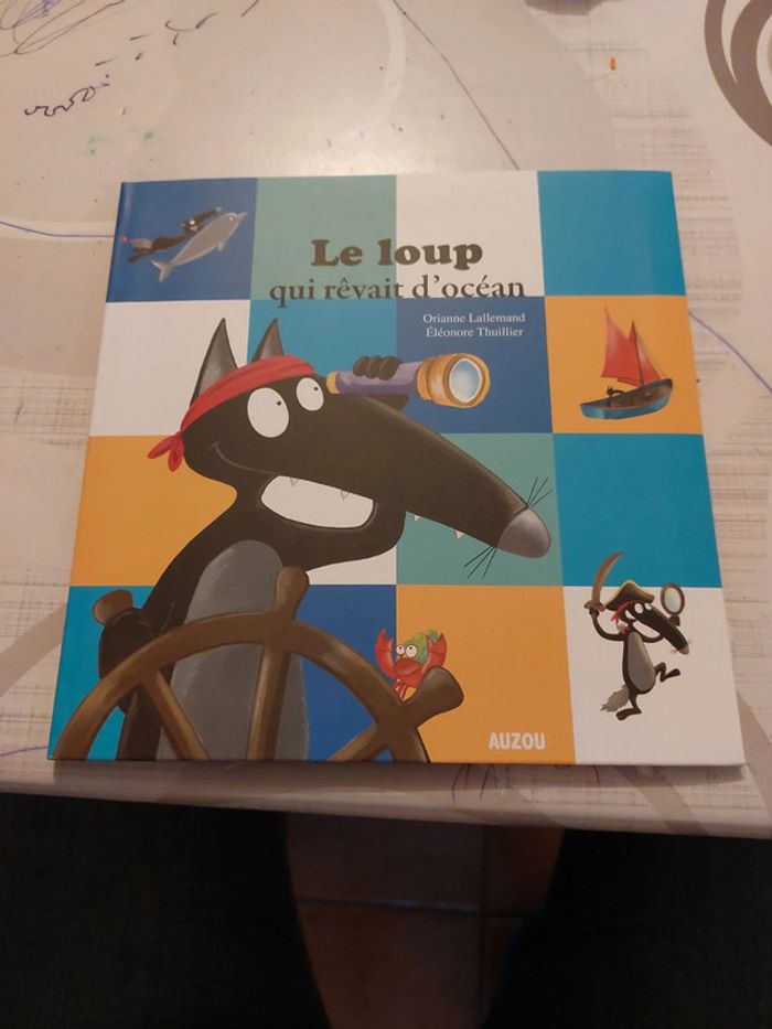 Livre Le Loup qui rêvait d'océan neuf