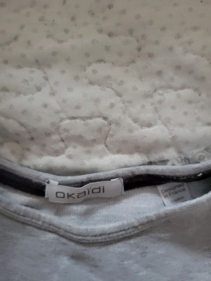 Robe sweat gris taille 3 ans - photo numéro 3