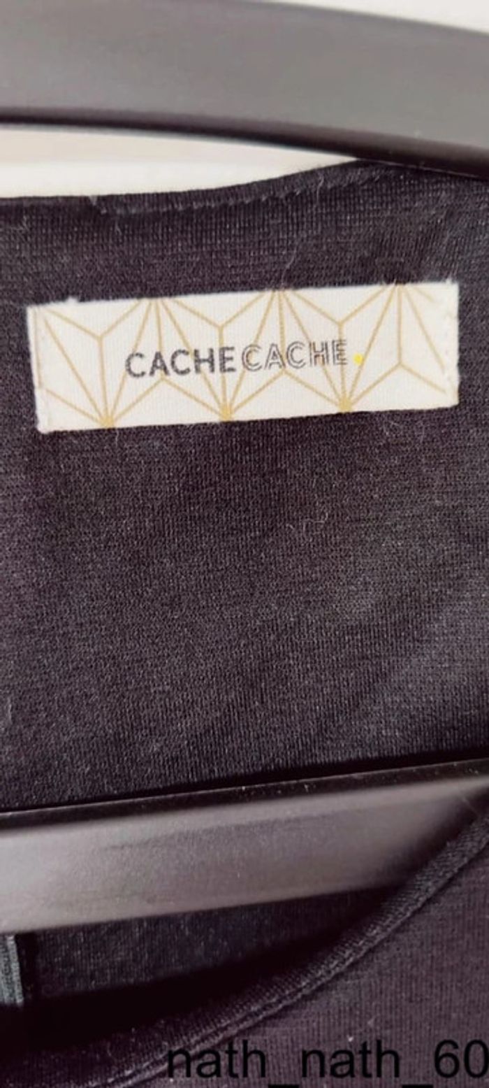 Robe noire dorée taille L - photo numéro 3