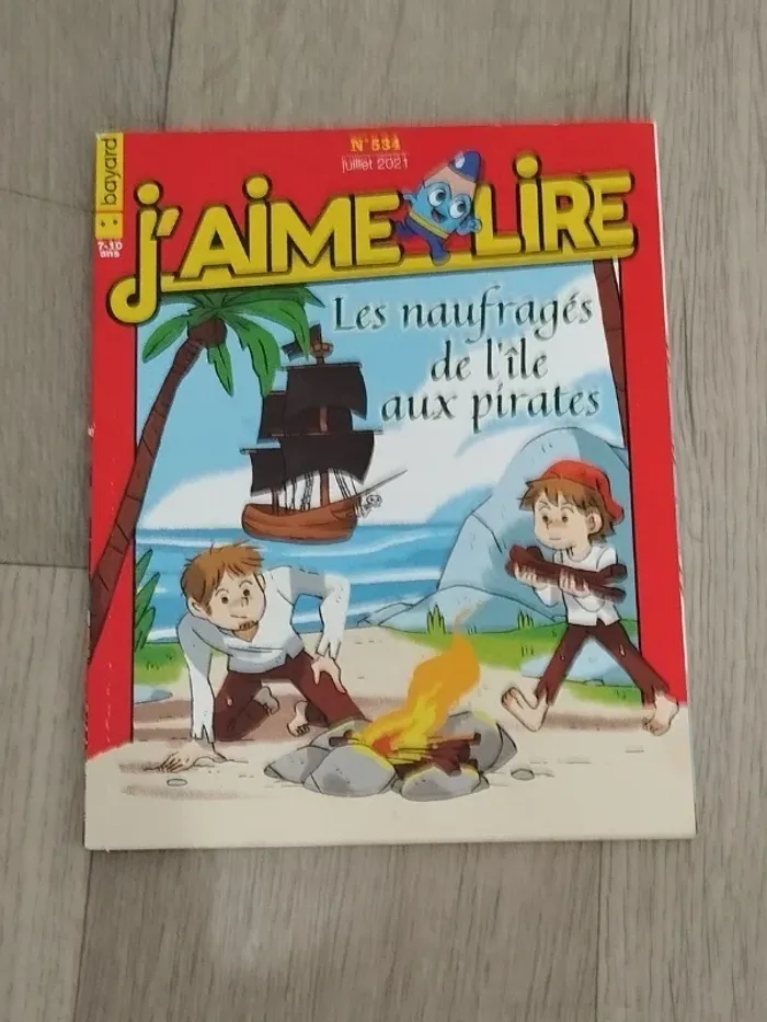 Lot de 8 magazines J’aime lire année 2021-22 L040 - photo numéro 5