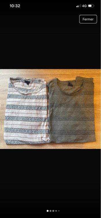 Lot de 2 t-shirt taille L - Springfield