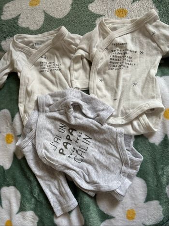 Lot Bodies naissance message mignon