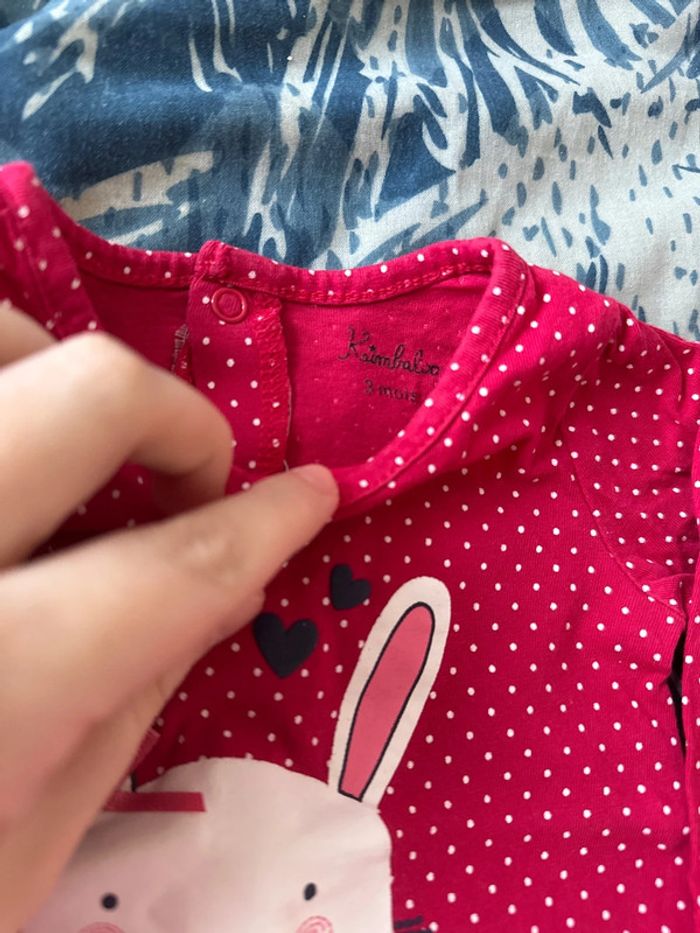 T shirt à manche longue 3 mois - photo numéro 3