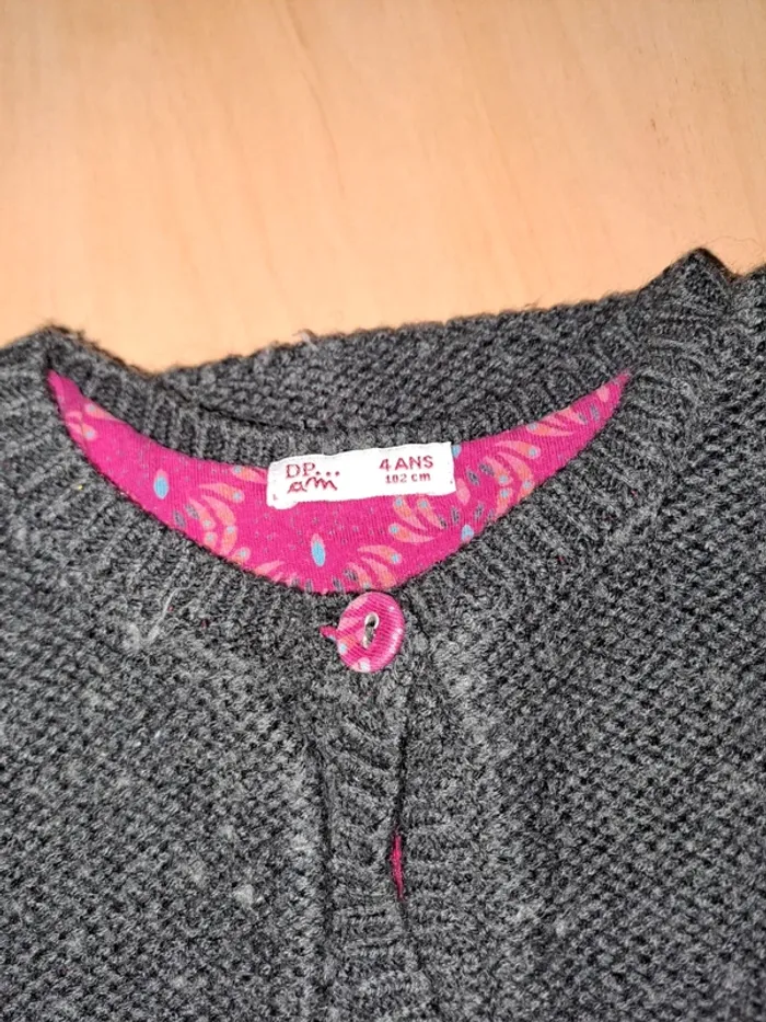 Gilet 4 ans fille - photo numéro 4