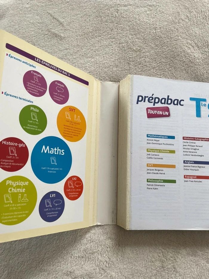 Prépa bac terminale S (maths physique chimie svt) toutes matières - photo numéro 8