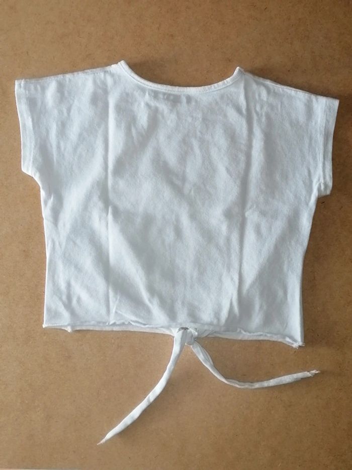 Tee-shirt 4ans belle et rebelle - photo numéro 3