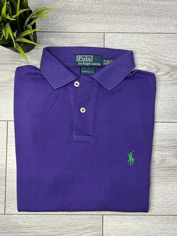 Polo Ralph Loren violet - Taille S - Homme