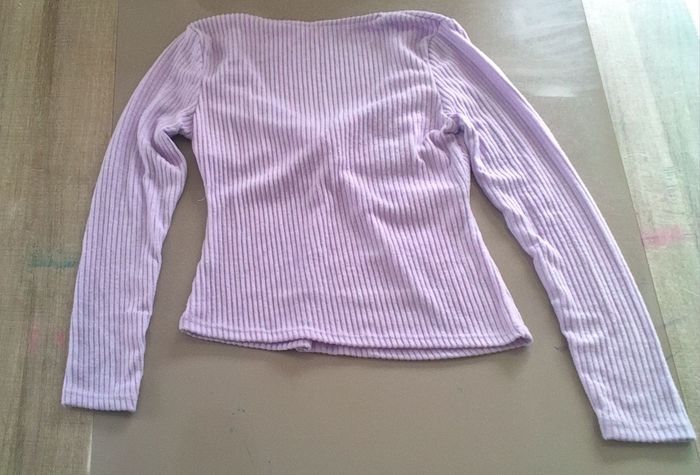 💜 Haut violet à manches longues – Taille S – Femme - photo numéro 5