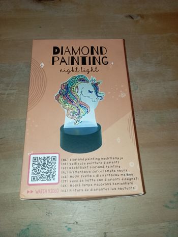 Lampe diamant painting 