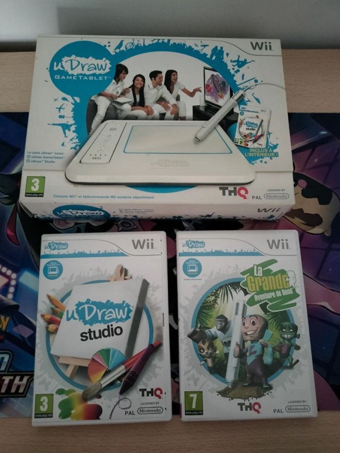 Lot jeux udraw