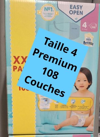 Pampers  taille 4 premium protection
