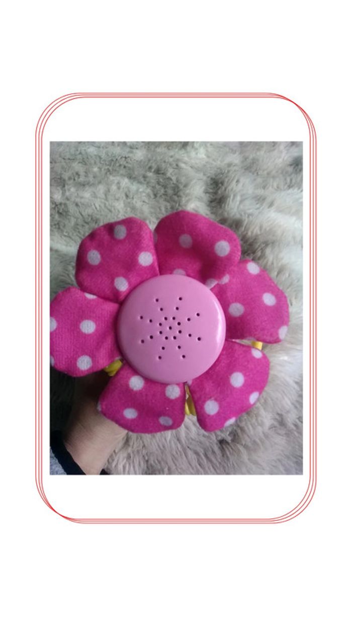 Hochet 🌺P'tite Fleur rose🌺 - Vtech baby - photo numéro 5