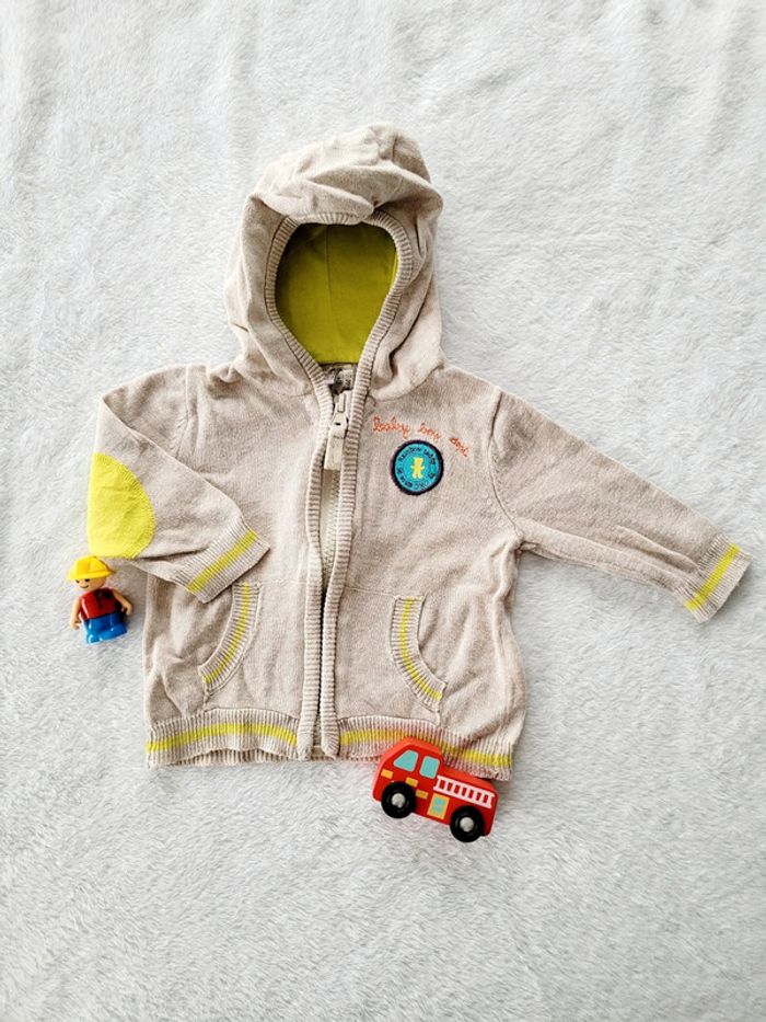 Gilet zippé "baby boy"