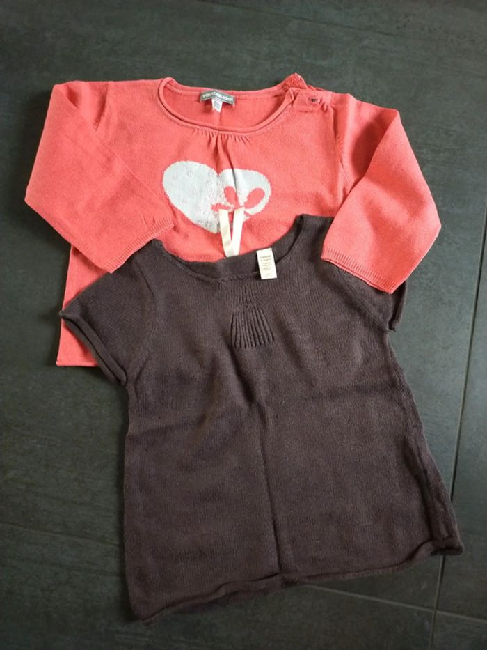 Lot pull et tunique