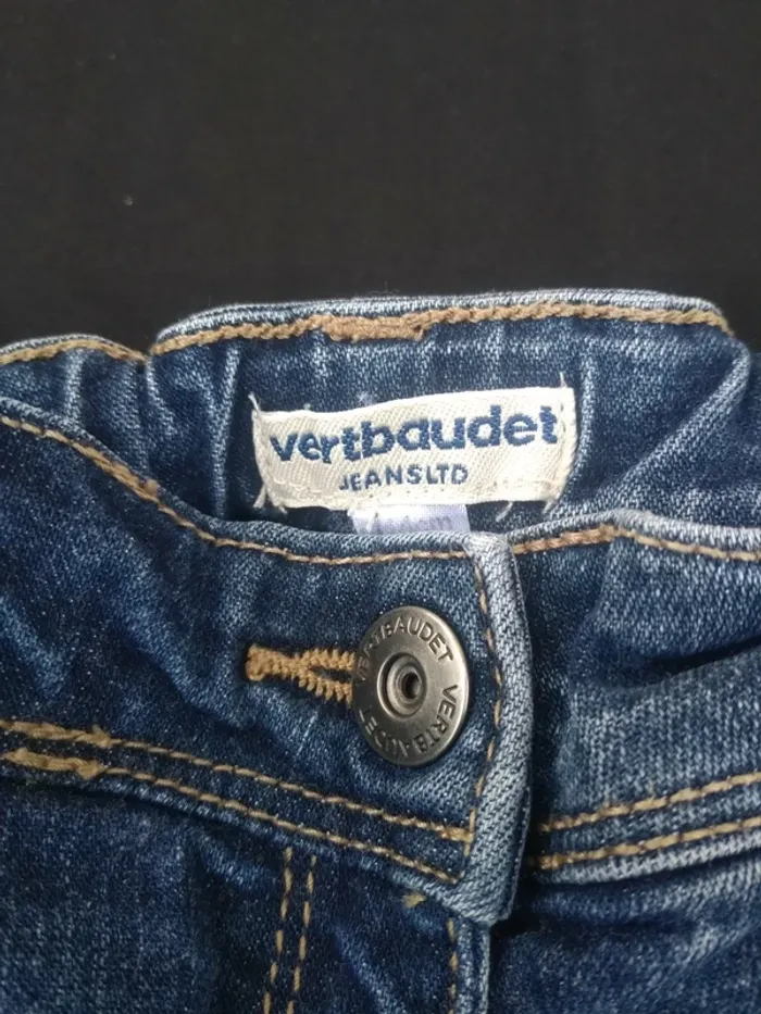 Lot de 2 Jeans Fille 6 Ans - photo numéro 5