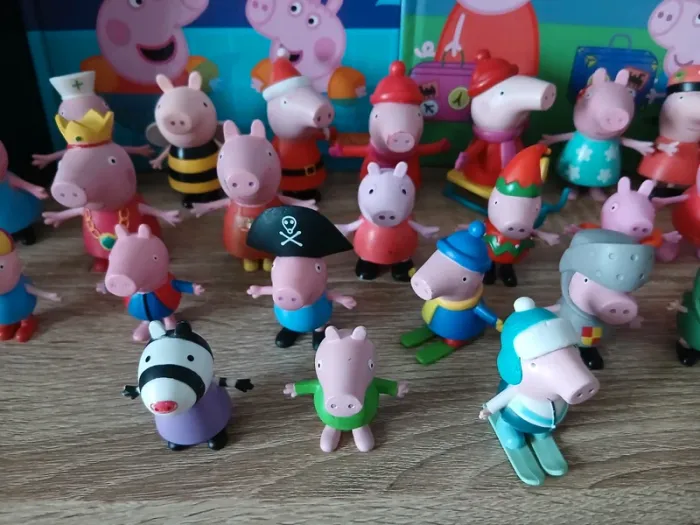 Lot de 30 personnages peppa pig - photo numéro 3