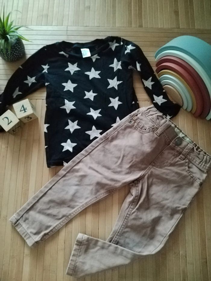 Ensemble h&m 18-24mois 92cm garçon