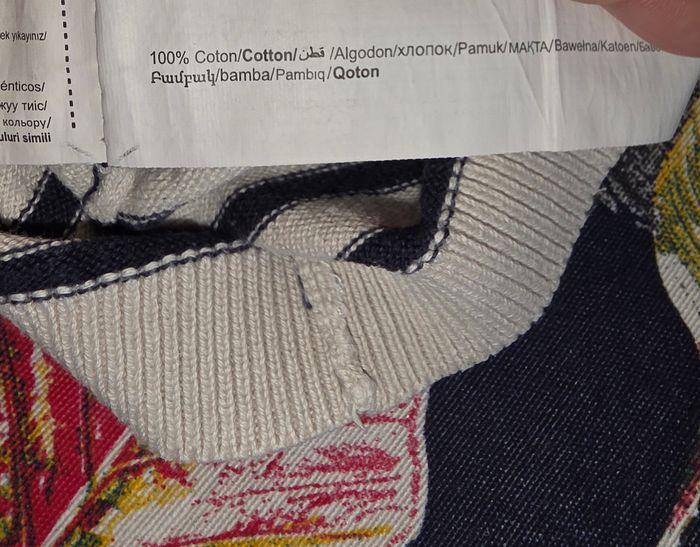 Pull rayé marine/blanc 3 ans - photo numéro 6