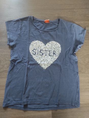 Tee-shirt manches courtes fille 12 ans