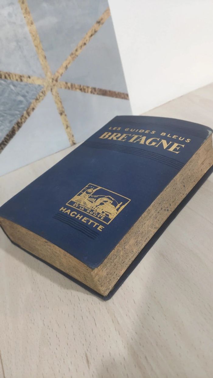 Ancien guide bleu Bretagne chemins de fer et route 1924 - photo numéro 4