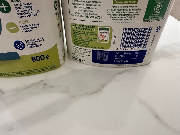 Lait blédilait 2 - photo numéro 2