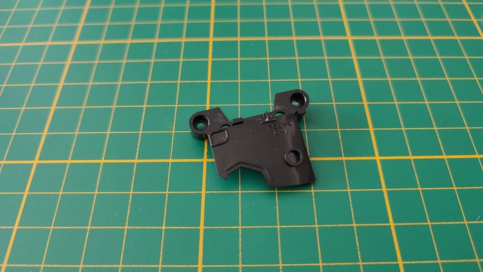 Support gâchette H1-6 pièce détachée manette console de jeux Nintendo Gamecube DOL-003 noir #D42 - photo numéro 2