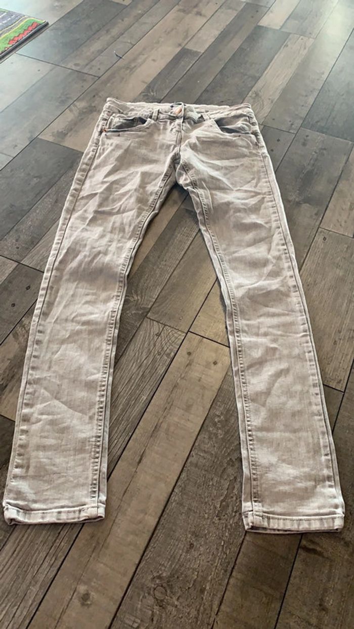 Jean taille ajustable