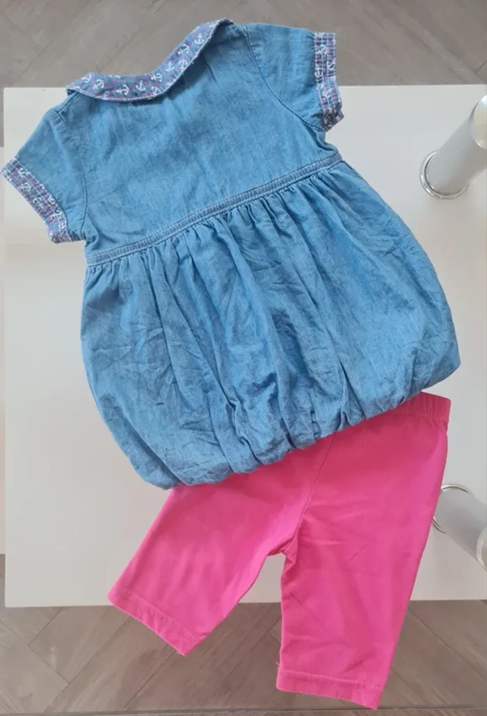 ● 12 mois ● Robe + leggings Lee Cooper - photo numéro 2