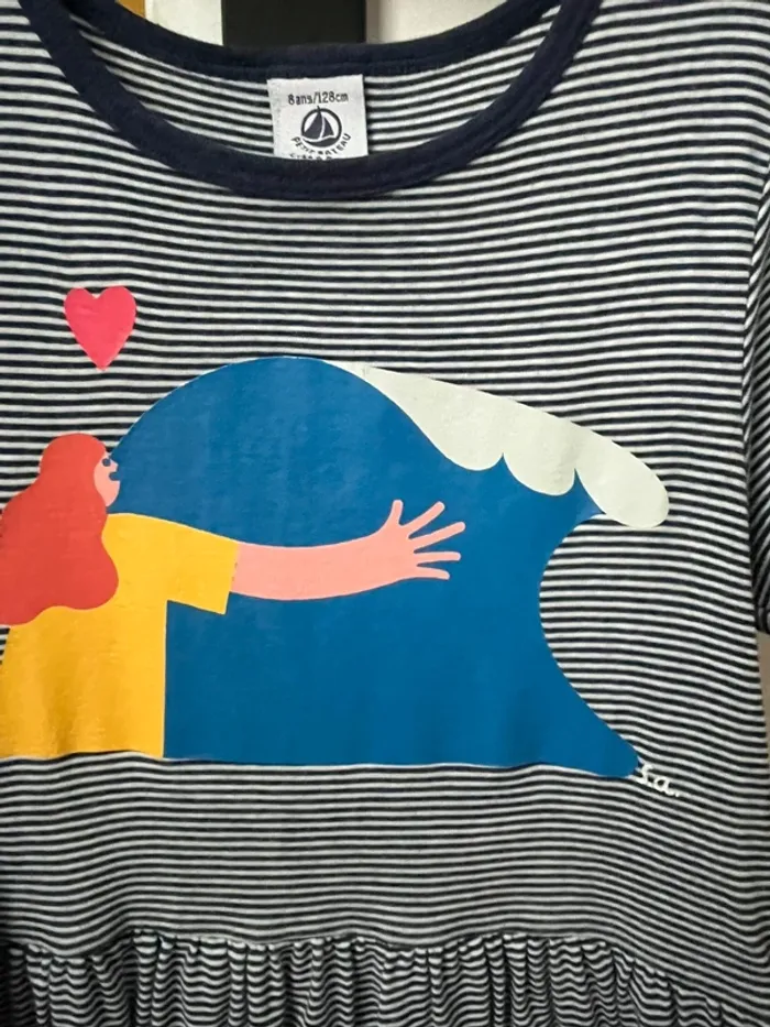 Robe Petit Bateau - 8 ans - photo numéro 3