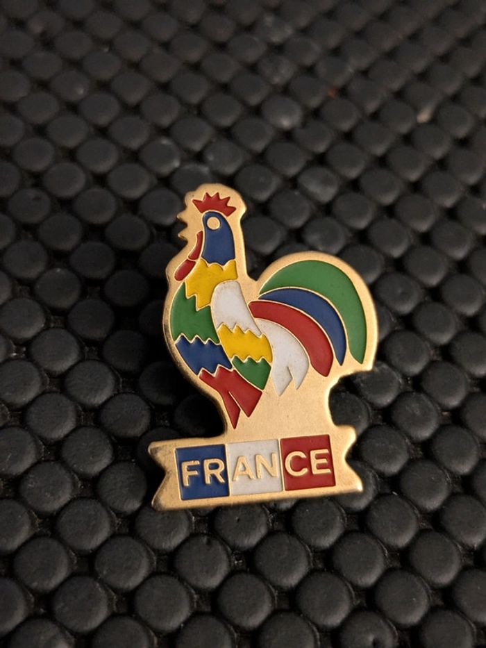 Pin's Coq France Sport JO Football