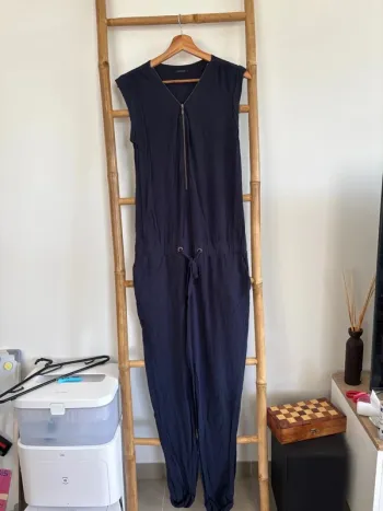 Combinaison fluide bleu marine Promod taille 36