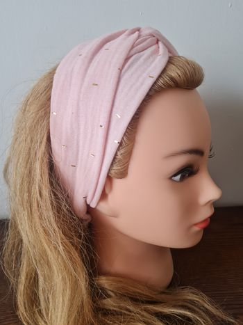 Bandeau croisé femme artisanal