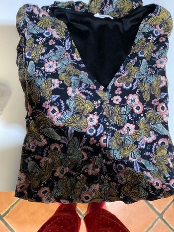 Robe à fleur cache cache taille unique