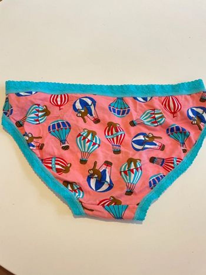 Culotte en coton motifs montgolfière sock taille XS - photo numéro 2