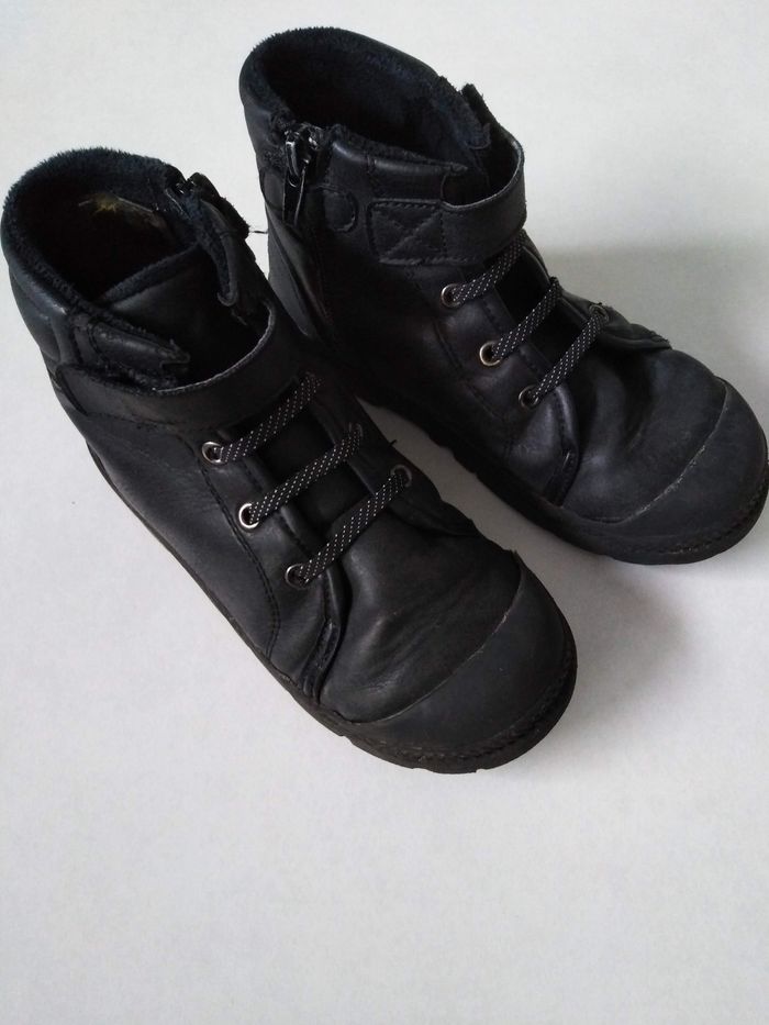 Bottines garçon noir taille 32 - photo numéro 2