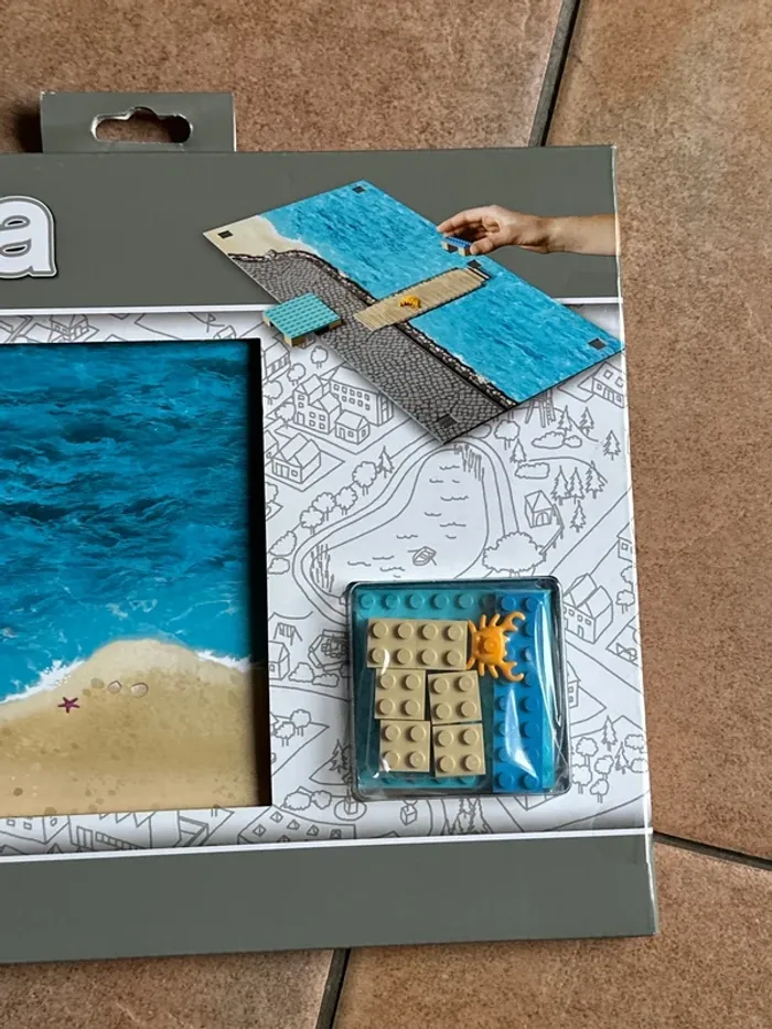 LEGO Xtra 853841 : La mer. Tapis de jeu 2 en 1, double sens. - photo numéro 3