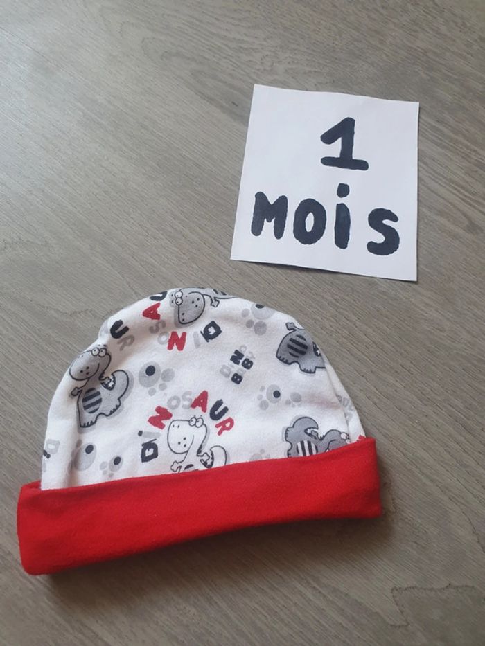 Bonnet bébé 1mois garçon