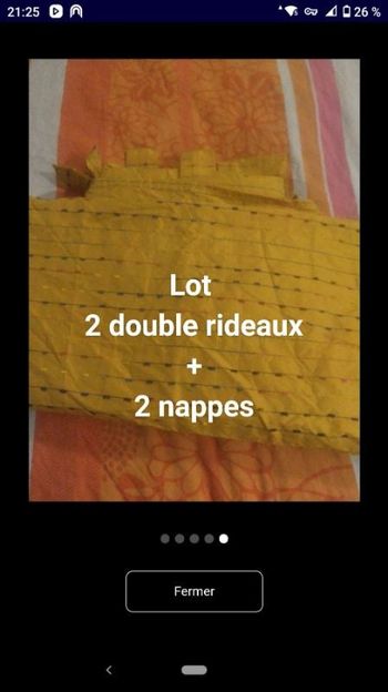 Rideaux+ nappes
