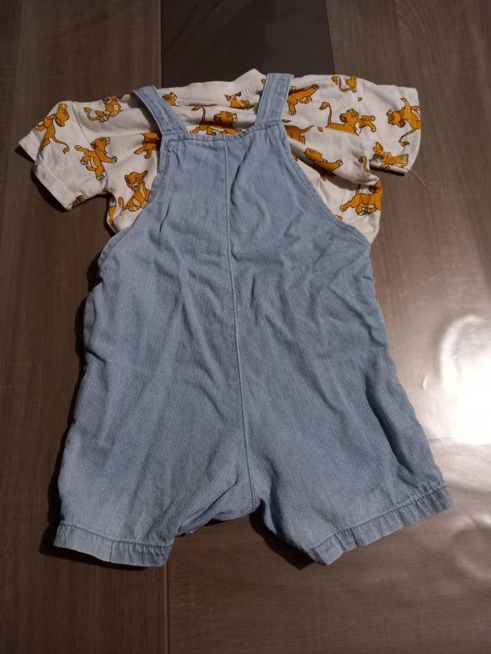 Salopette short 12mois - photo numéro 2