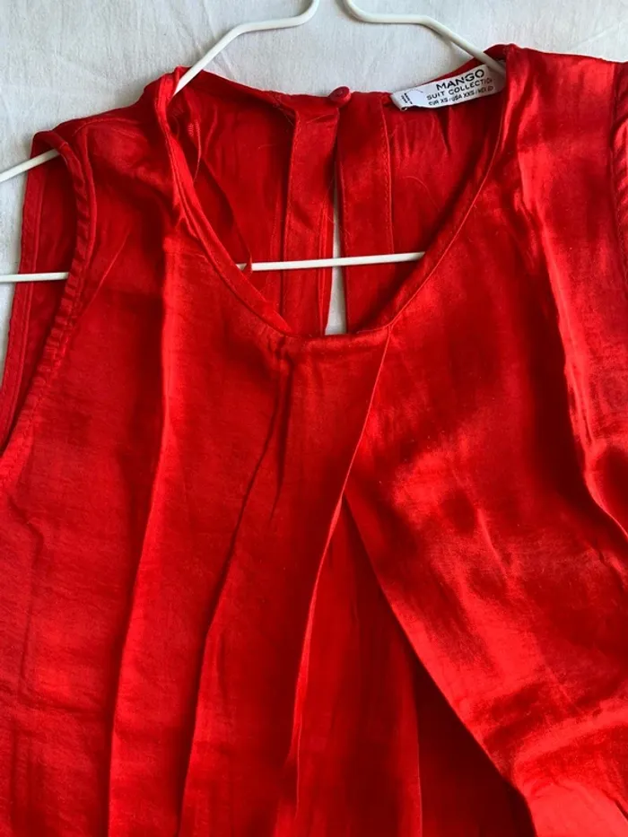 Débardeur rouge ample - photo numéro 3