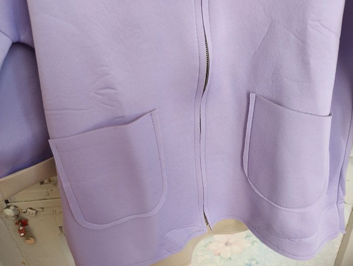 Veste zippée à capuche taille 50 52 - photo numéro 3