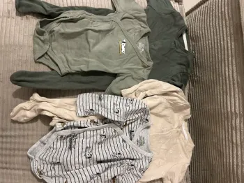 Lot de 2 pyjamas cotons + 2 bodies 3 mois