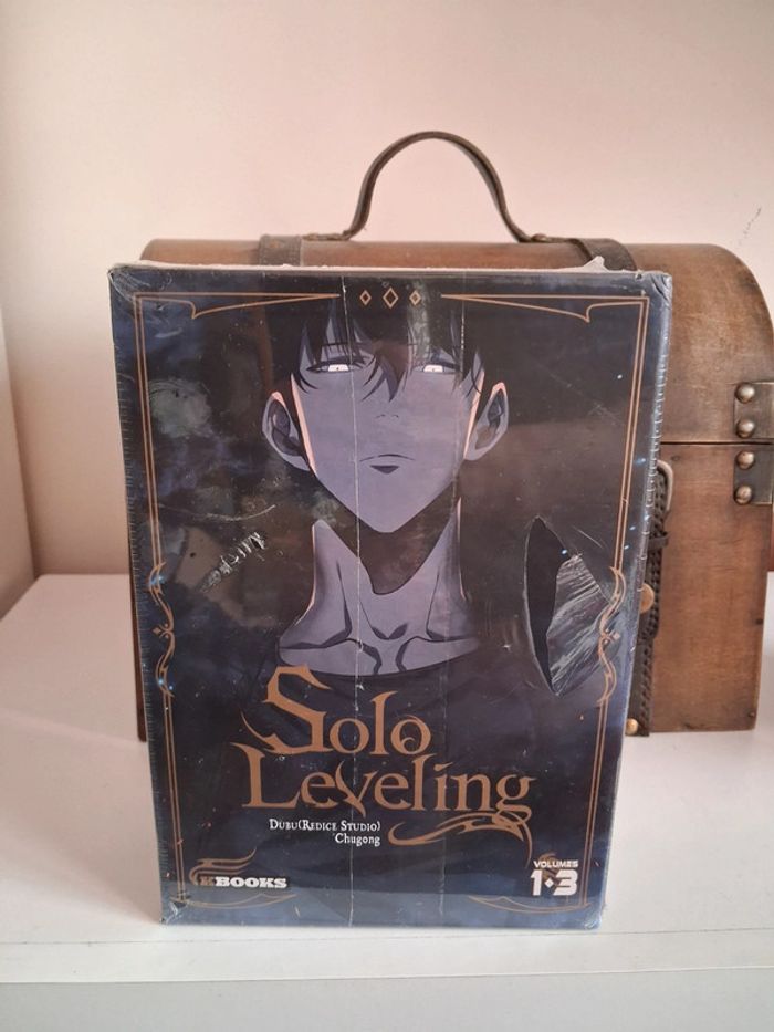 Coffret Solo Leveling tome 1 à 3 manga manwha
