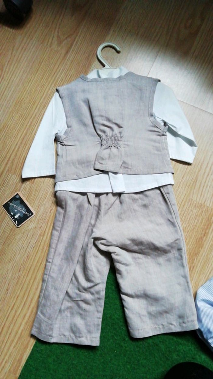 Costume garçon neuf 9 mois - photo numéro 3